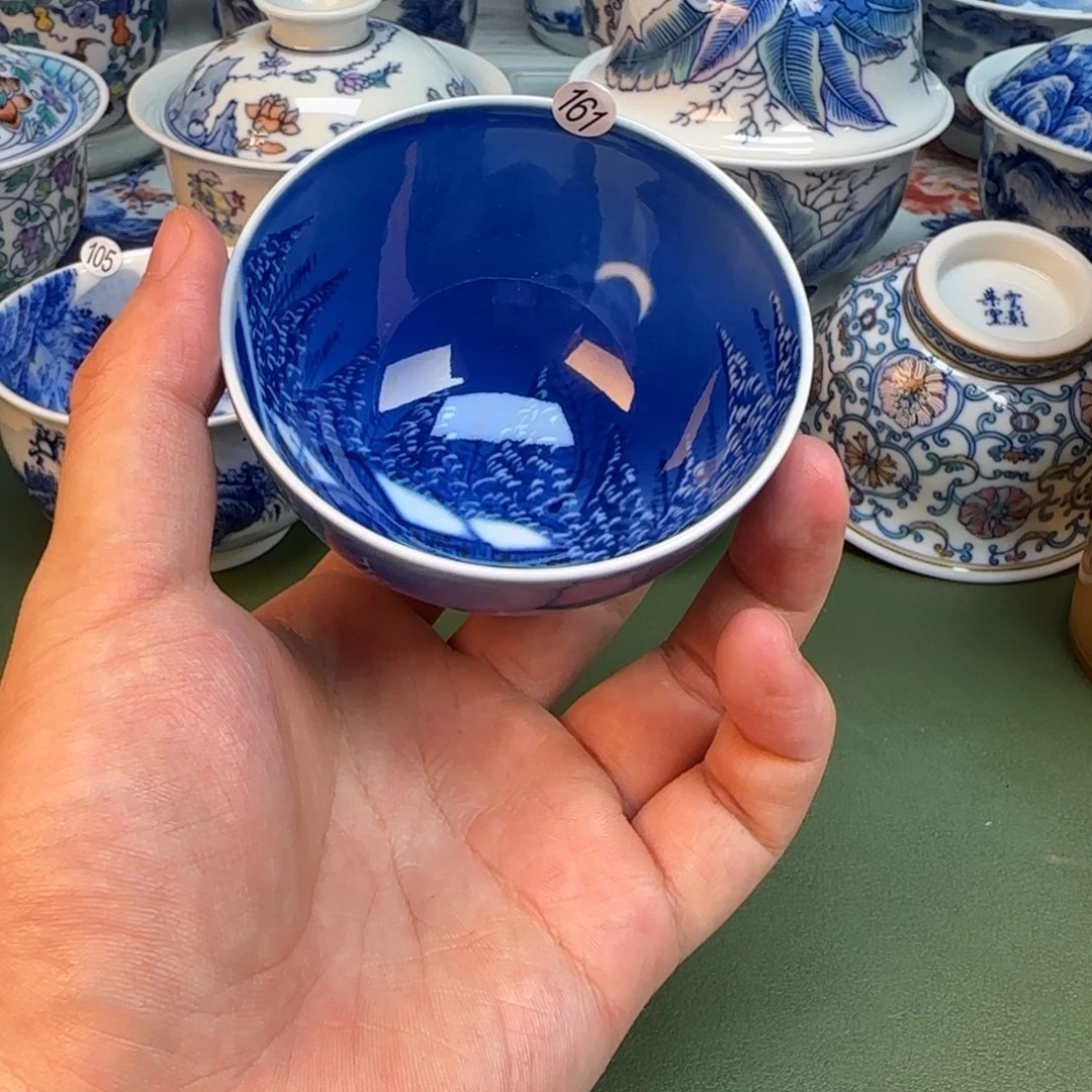 戏***情彦祖纯手工手绘茶具161