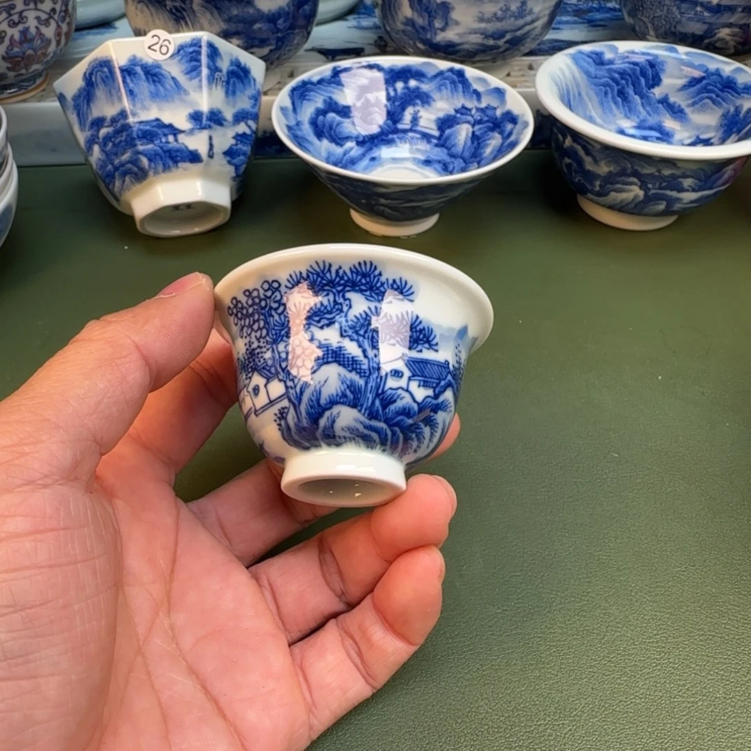 纯手工纯手绘茶具石头41