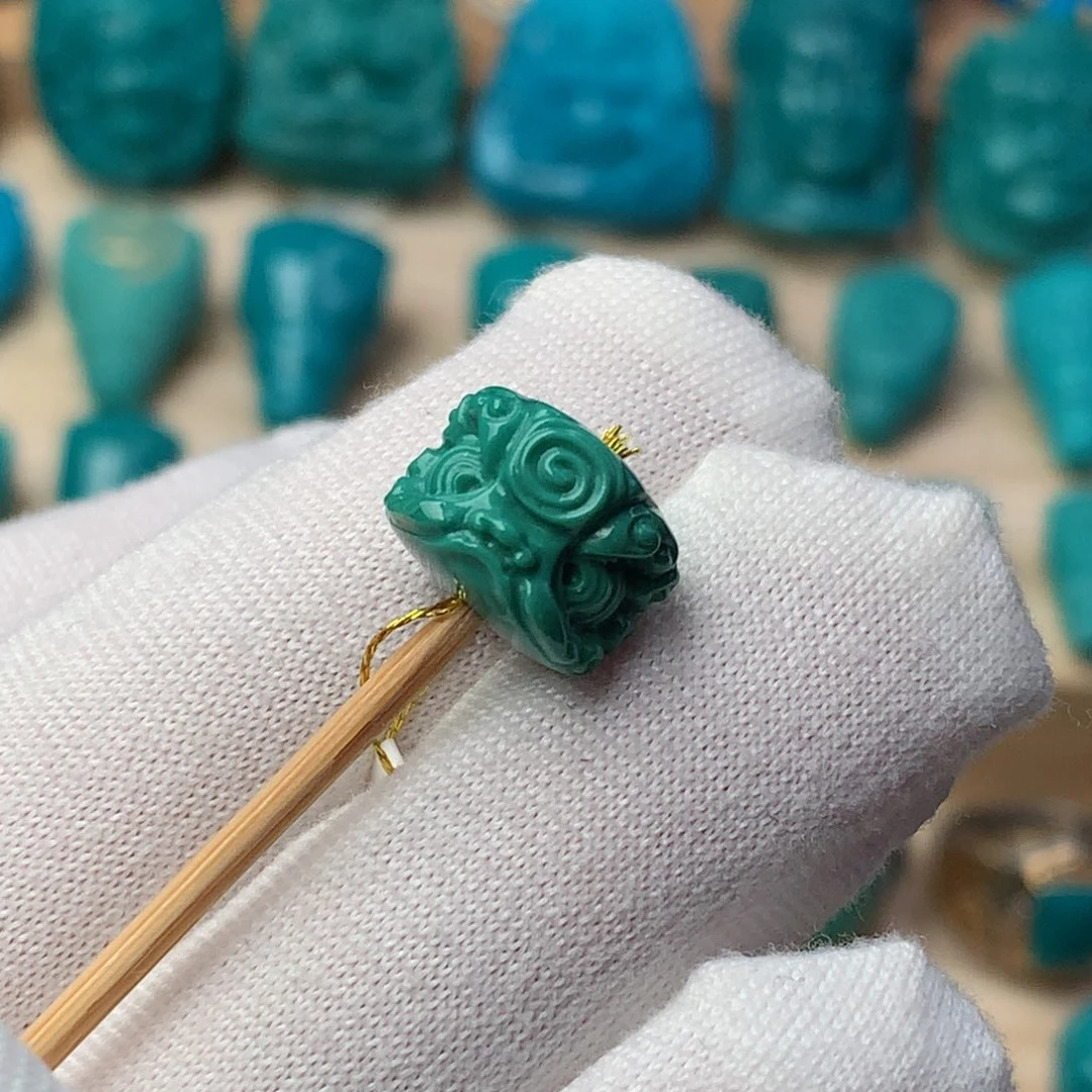 绿松石珠宝奇石未镶嵌