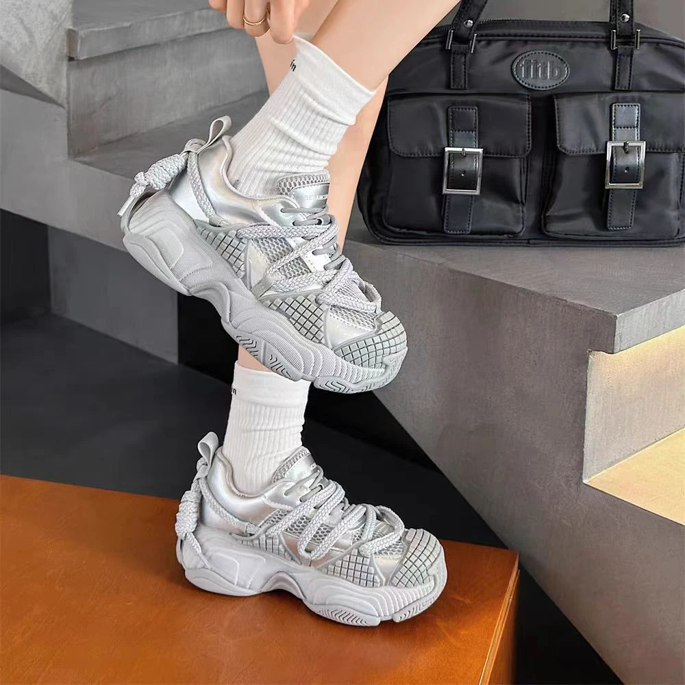 女鞋网面鞋子休闲鞋运动鞋ins百搭潮流网红老爹鞋