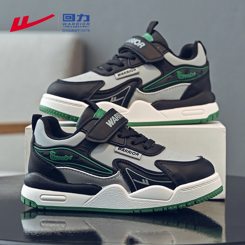 回力童鞋男童休闲鞋7-14岁男孩跑步鞋2025秋季新款运动鞋儿童板鞋