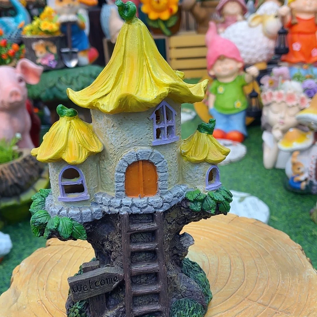 红陶花园庭院摆件