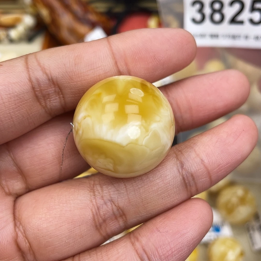 蜜蜡未镶嵌珠宝奇石沙眼27