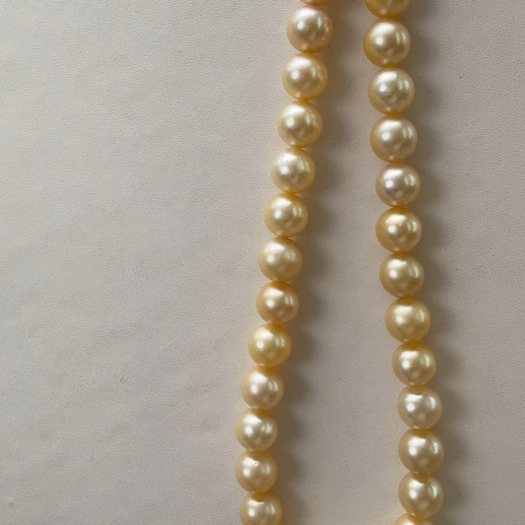 颈饰银S925镶嵌海水珍珠