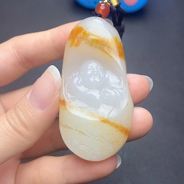 和田玉挂件未镶嵌N