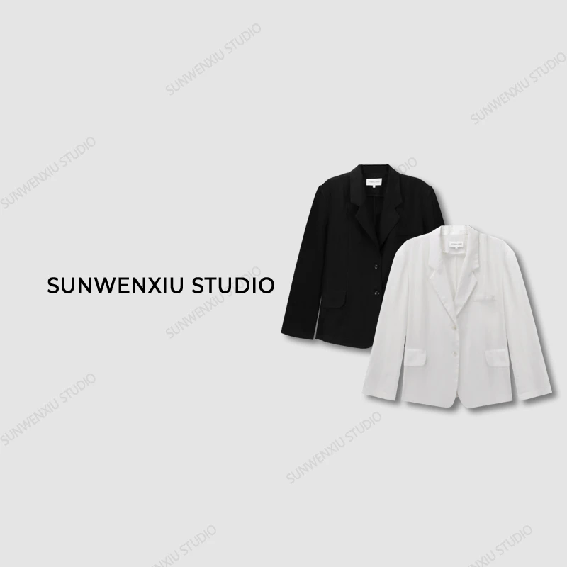 swx studio3店 “强烈推荐！”100%亚麻夏日防晒西服外套