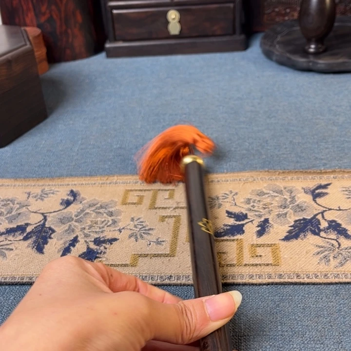 贡木紫光檀线香筒