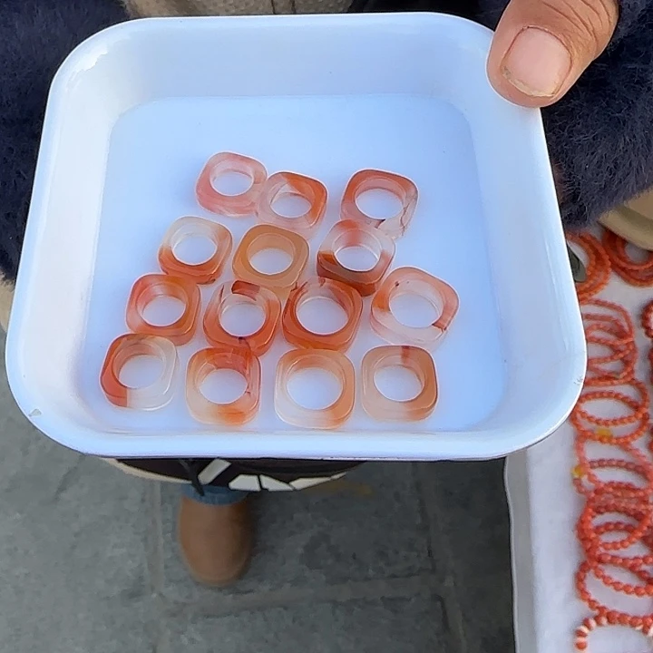 南红玛瑙颈饰未镶嵌多样性发货拍一发一