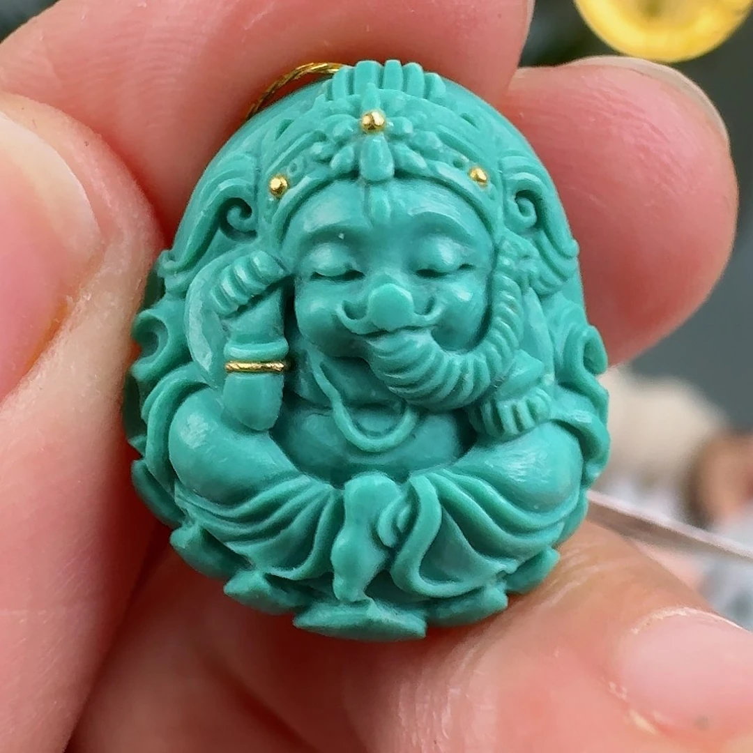 绿松石珠宝奇石未镶嵌