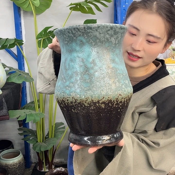 20×30 ×粗陶花盆有孔-买买买