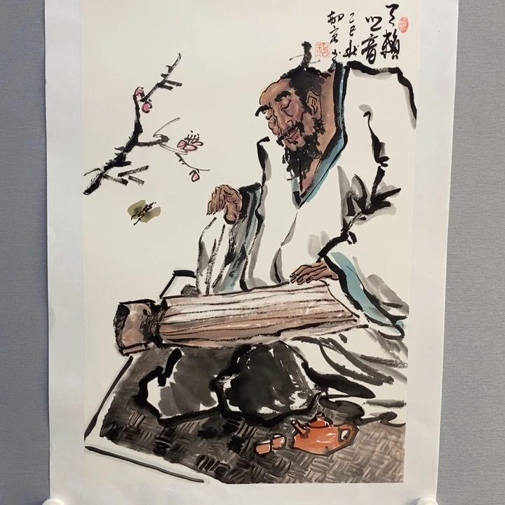 国画亲笔手绘原创