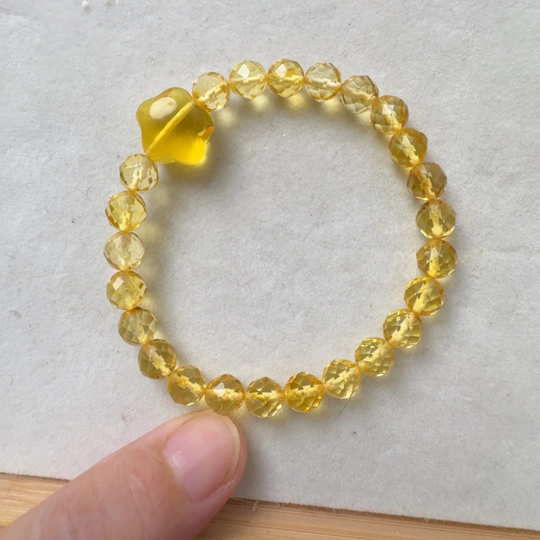 蜜蜡吊坠(不含链)未镶嵌6.5mm超过七天不退不换