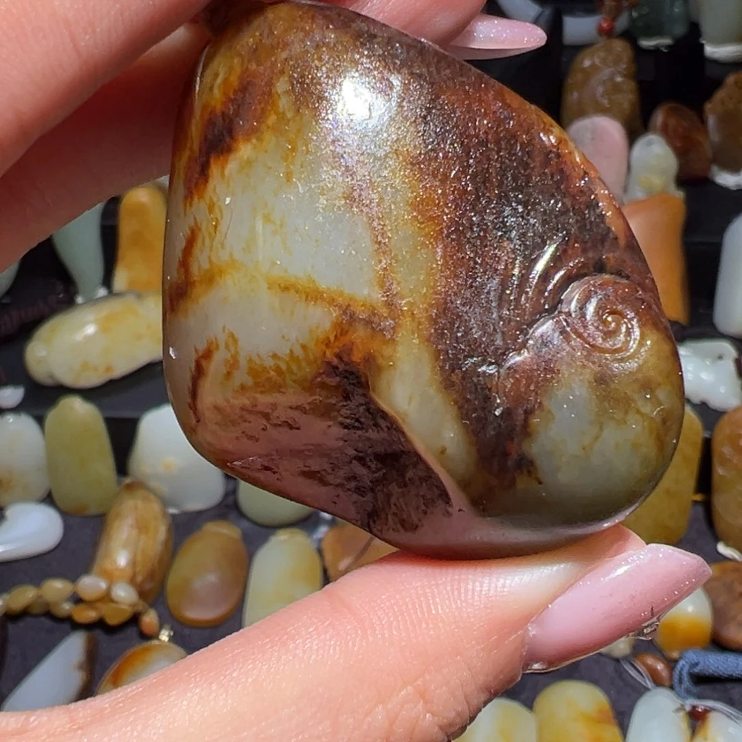 和田玉吊坠(不含链)未镶嵌