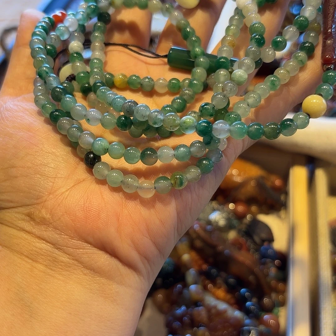 翡翠未镶嵌颈饰原创