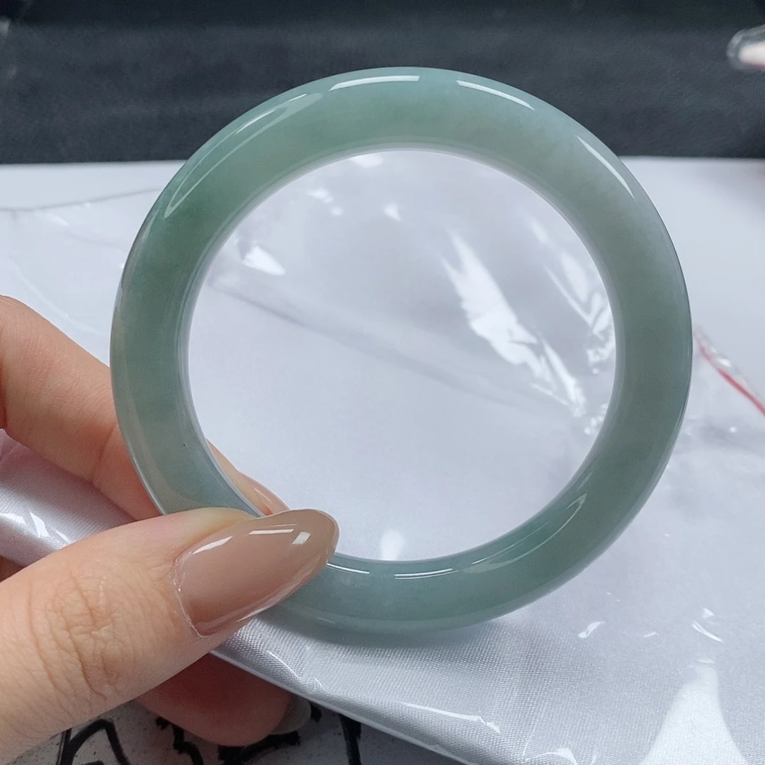 【闪购商品】翡翠手镯（圆镯）未镶嵌384号