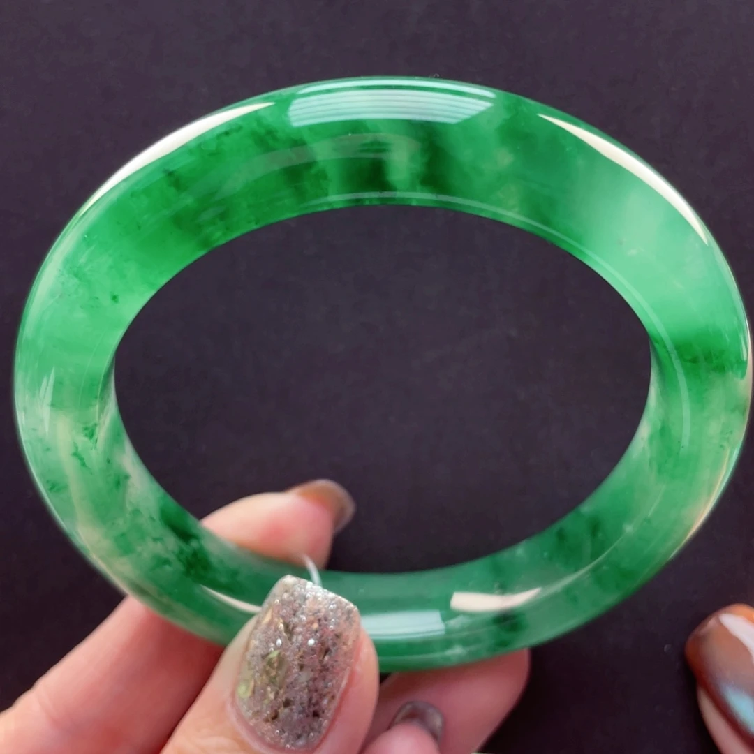 石英质玉未镶嵌手镯55-56