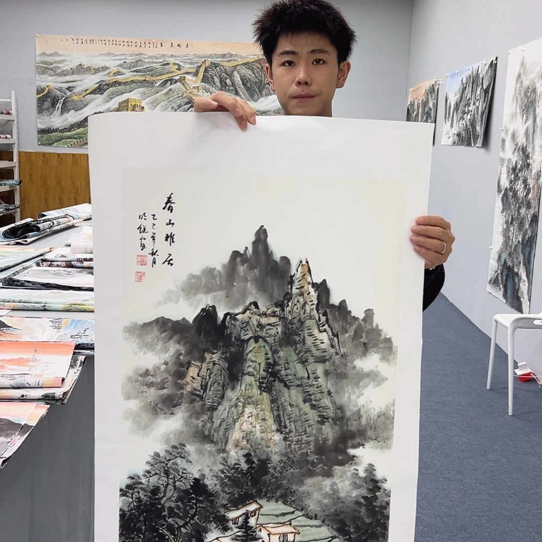 国画国画作品纯手绘