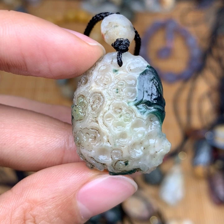 玛瑙/玉髓珠宝半成品未镶嵌凯****）71