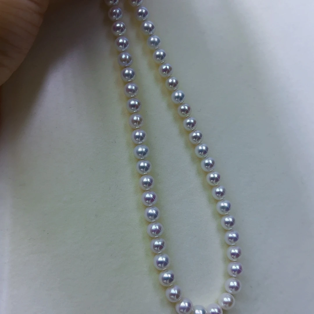 *****颈饰银S925镶嵌淡水珍珠
