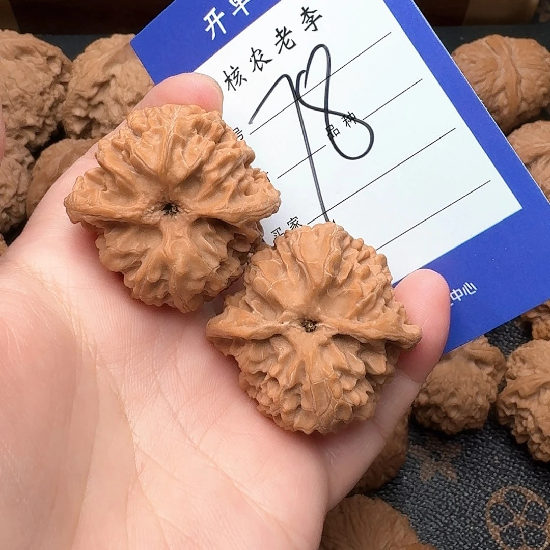 文玩核桃把件苹果38尺