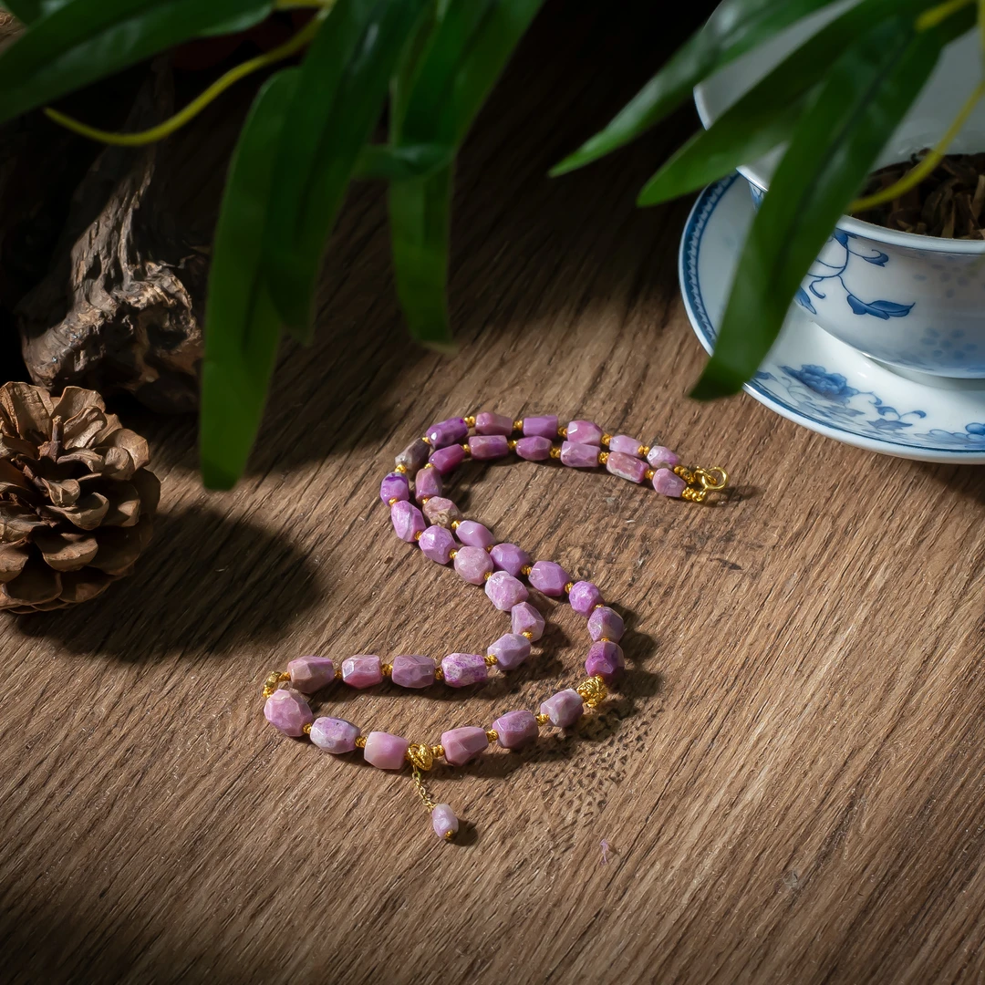 18K金舒俱来DIY两圈项链/3-5mm/多样性发一/c371/孤