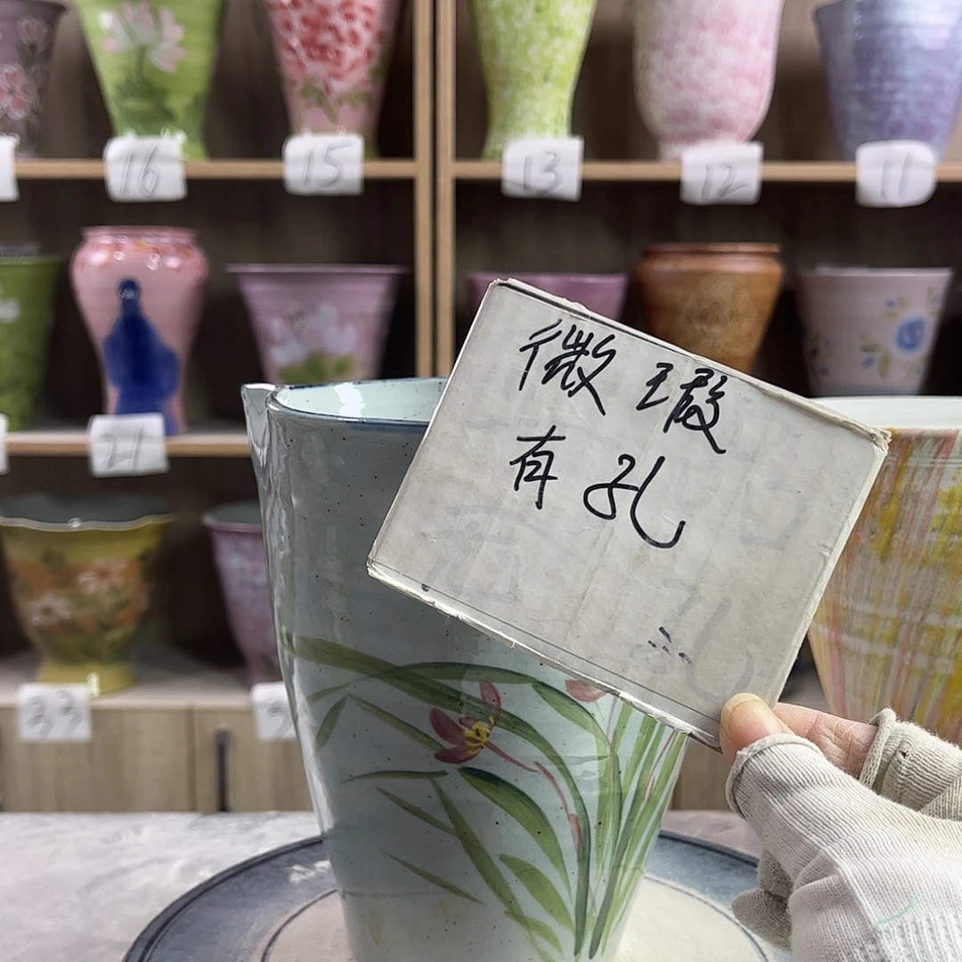 景德镇陶瓷花盆花盆