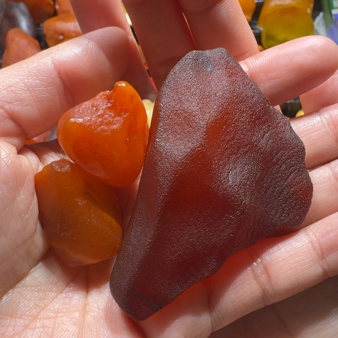 定制琥珀未镶嵌帕****山定制