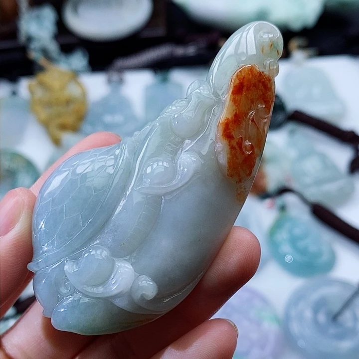 颈饰未镶嵌翡翠缅甸翡翠a货