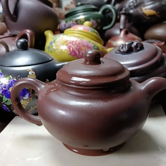 茶壶紫砂宜兴原矿底槽清柴烧手工350cc紫砂壶