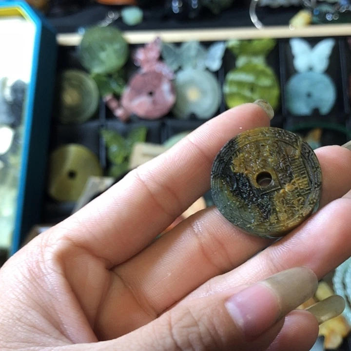 未镶嵌岫玉岫玉挂件