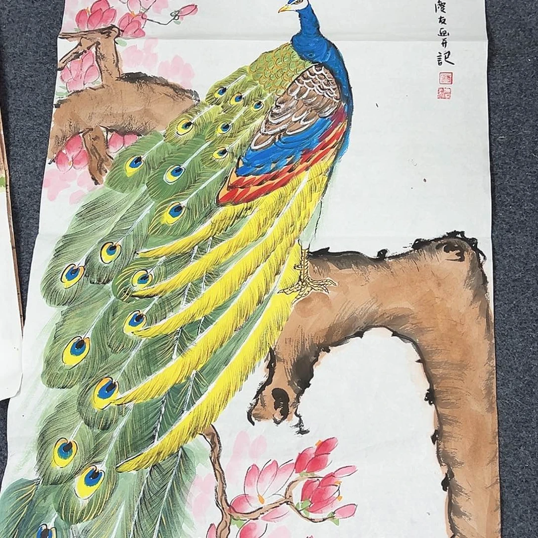国画事事顺心如意万事如意