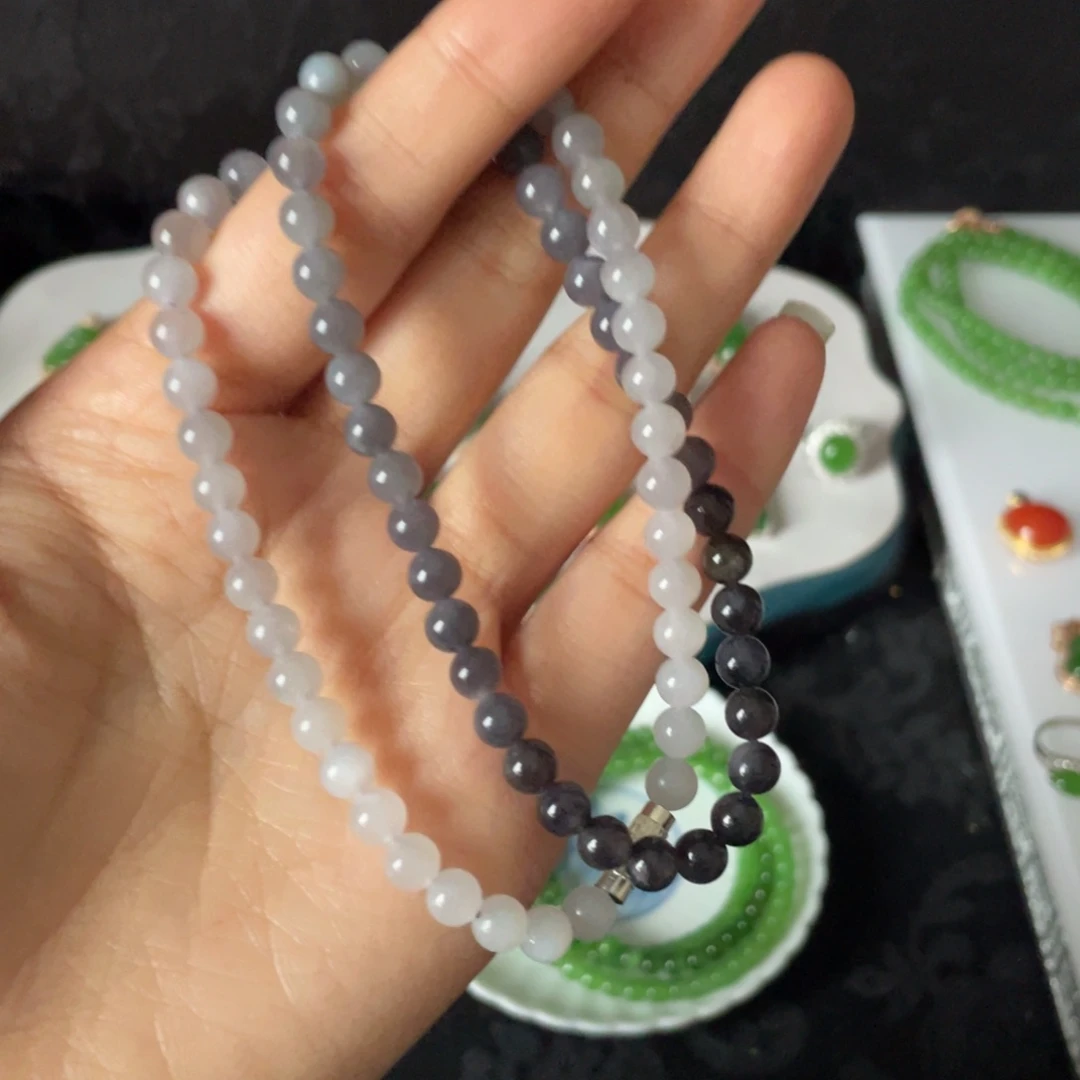 今***。和田玉未镶嵌手串