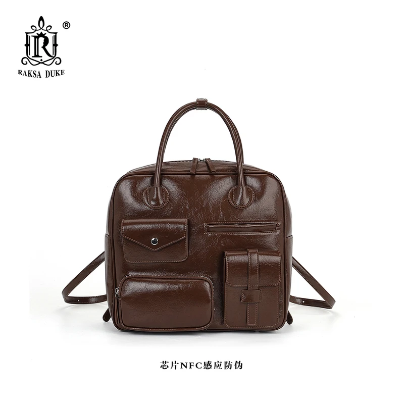 M.Y媛总R RAKSA DUKE/罗萨公爵秋冬新款双肩包R0603