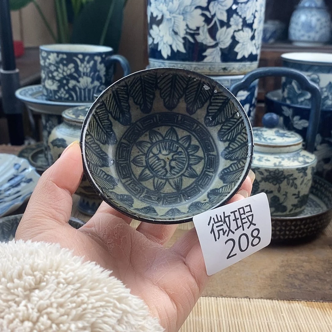 金*手工手绘青花陶瓷