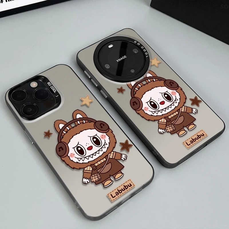 网红拉布适用苹果16Promax手机壳创意iPhone15/14/13保护套12防摔