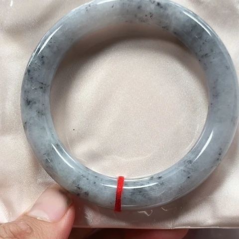 翡翠未镶嵌手镯缅甸翡翠手镯圈口58