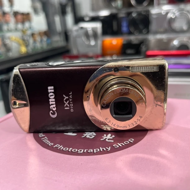 9新 Canon/佳能 IXY L4日版 710w像素3倍变焦 配件齐屏老化