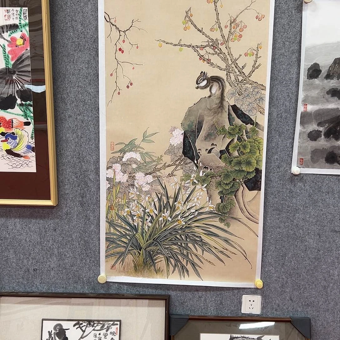 国画老师艺术精品