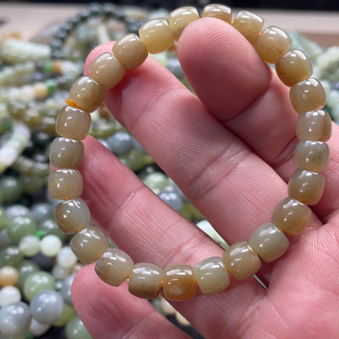 和田玉手链未镶嵌