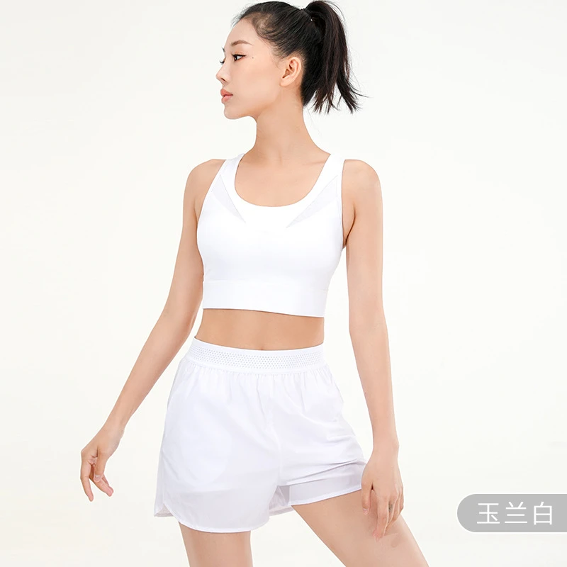 avua女夏季新款健身时尚运动套装文胸专业跑步透气瑜伽服运动短裤