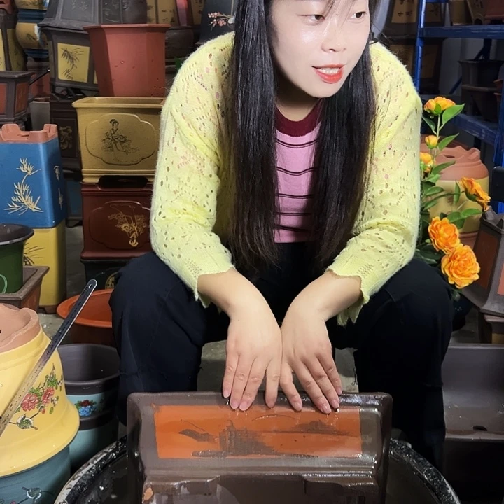 40红马槽花盆花盆花盆