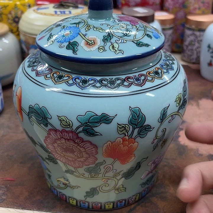陶瓷罐茶叶罐储物罐密封罐