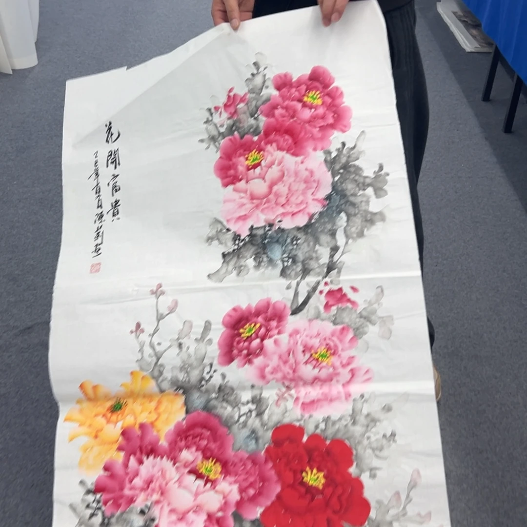 国画宣纸纯手绘字画