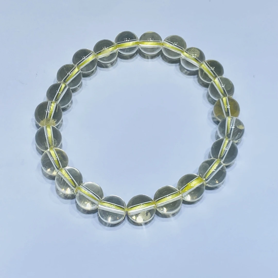 8mm黄水手串放漏款