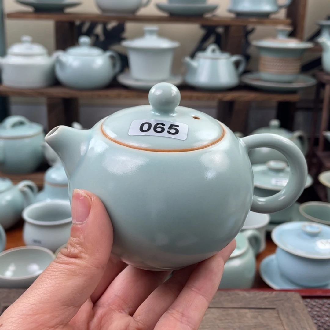 陶微瑕不开片065西施壶…………