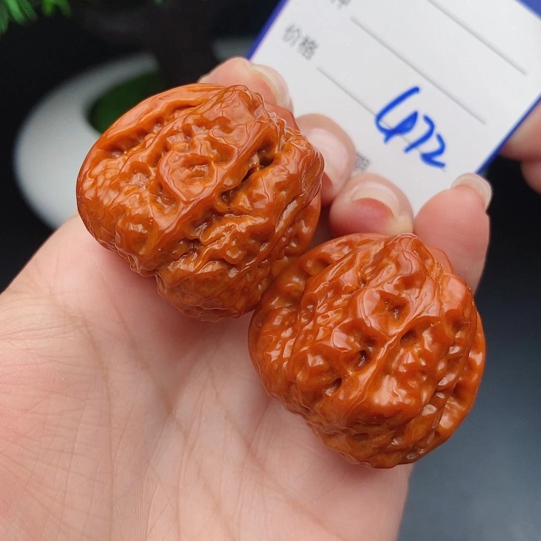 把件文玩核桃35蛤蟆头472