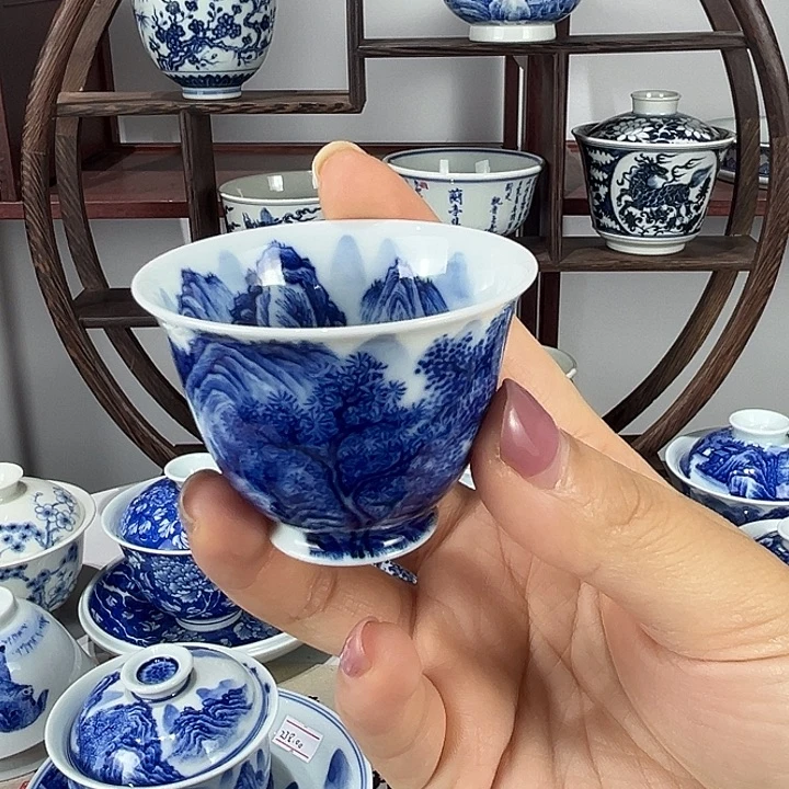 景德镇溪山居手工手绘福利