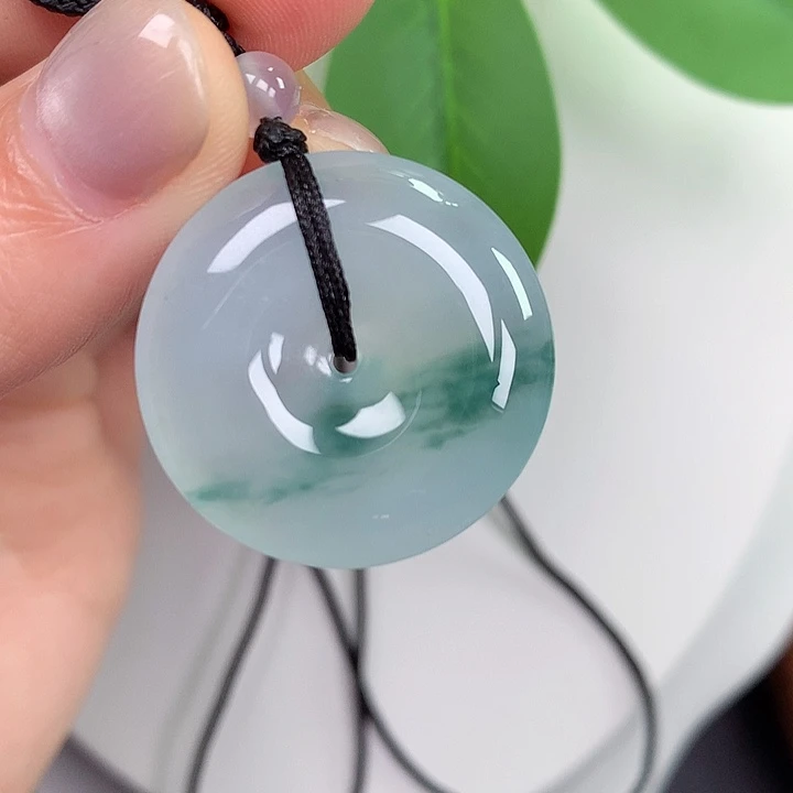 翡翠未镶嵌颈饰12/26.7-5.9mm