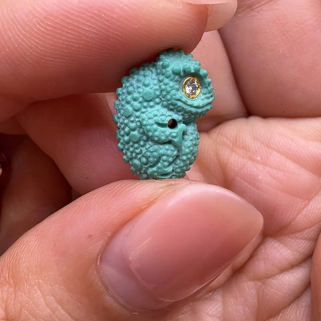 绿松石未镶嵌配件配件