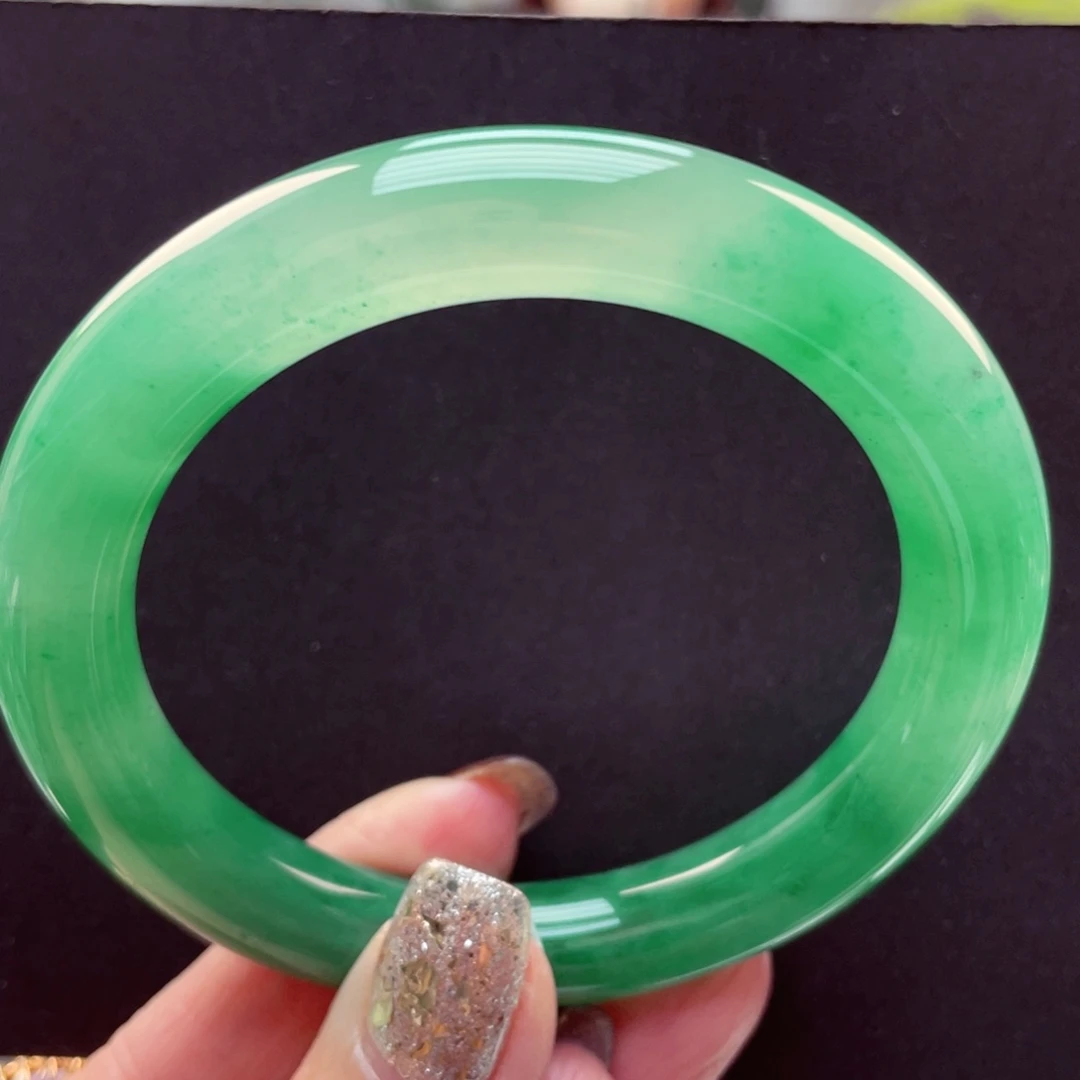 石英质玉未镶嵌手镯57-58